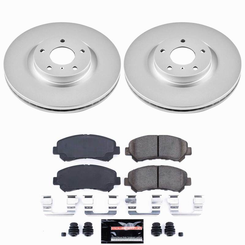 PowerStop Z23 Front Coated Brake Kit - Nissan Maxima 2009-2023