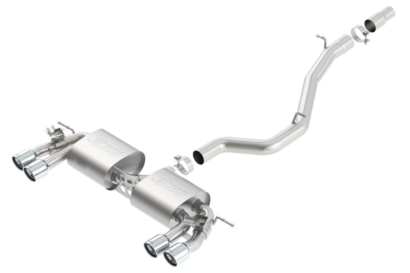 Borla Cat Back S Type Exhaust 2015 VW Golf R 2.0L Turbo - OneFastShop