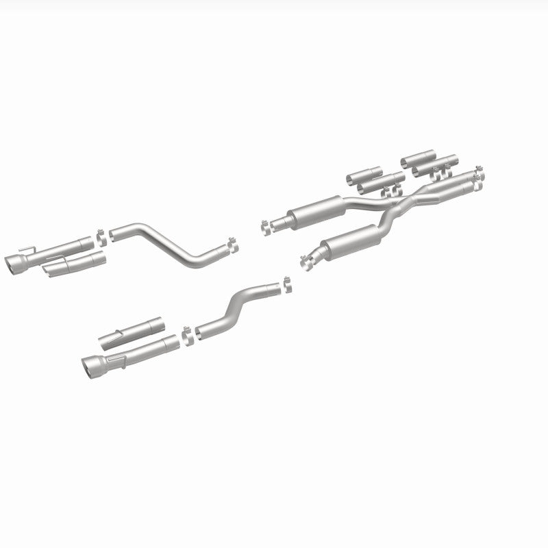 MagnaFlow Cat-Back Exhaust System 409 SS Polished 3in Quad Tips - 2017+ Dodge Charger