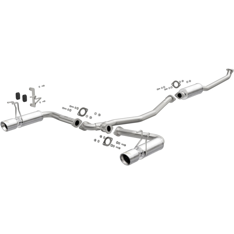 Magnaflow Street Series Cat-Back Exhaust 16-18 Honda Civic L4 2.0L w/ Polished Tips - OneFastShop