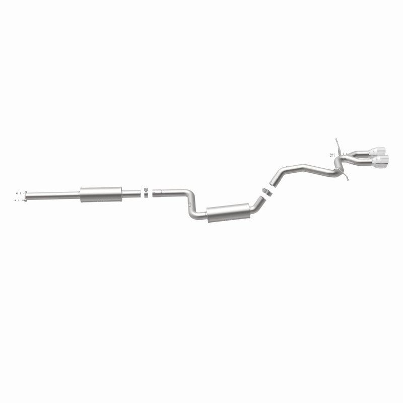 Magnaflow Cat Back Performance Exhaust for 13-18 Ford Focus 2.0L ST Dual Center Rear Exit Stainless - OneFastShop