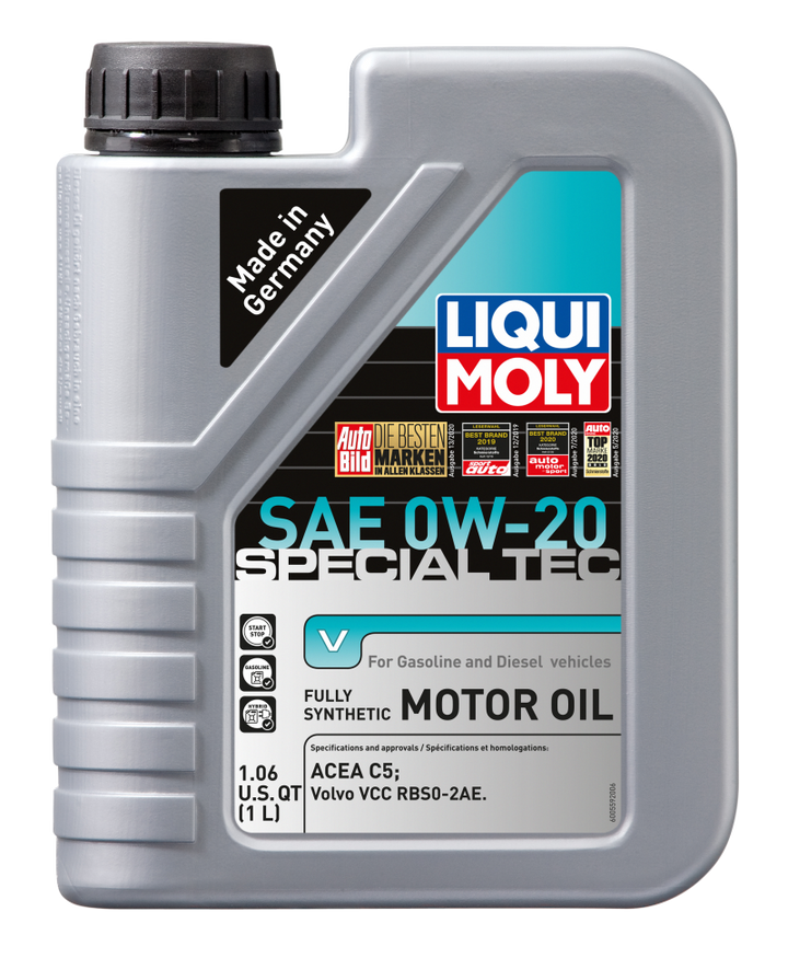 LIQUI MOLY 1L Special Tec V Motor Oil – SAE 0W20 - OneFastShop