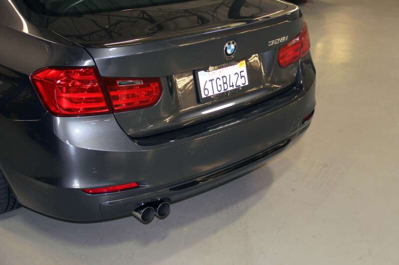 Dinan Free Flow Axle-Back Exhaust - BMW F3x 328i / 428i 2012-2016 - Black Tips, image 3