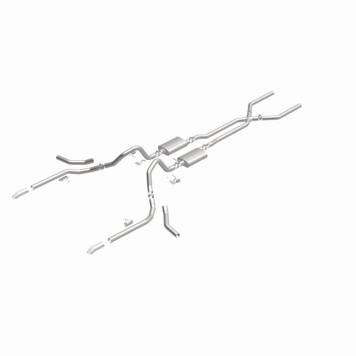 Magnaflow Crossmember-Back Performance Exhaust for 65-68 Chevy Impala All V8 Multiple Exit Options - OneFastShop