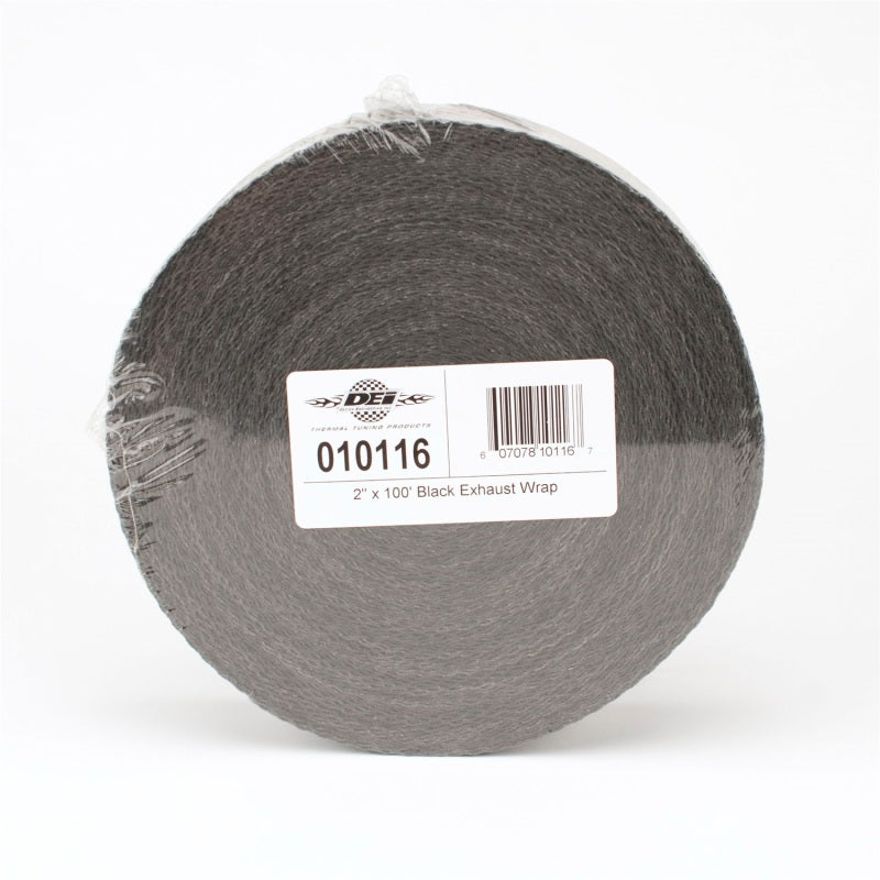 DEI Exhaust Wrap 2in x 100ft Black - Heat Management Solution