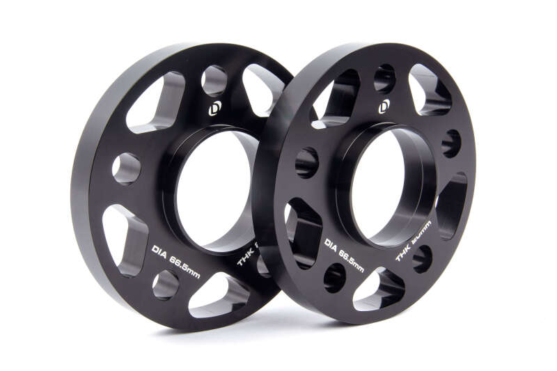 Dinan Aluminum Wheel Spacers - 5x112 66.5mm Bore 20mm Thick (Set of 2)