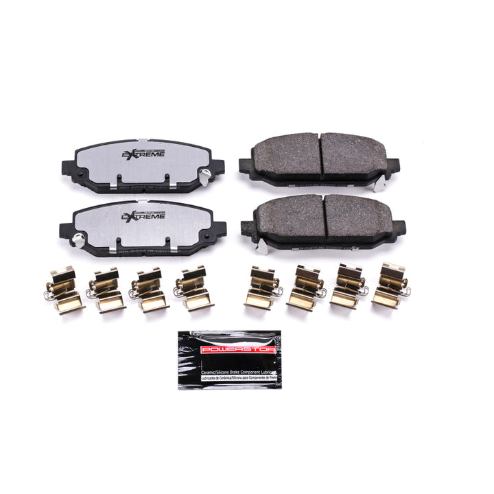 PowerStop Z36 Truck & Tow Brake Pads with Hardware for 18-19 Jeep Wrangler