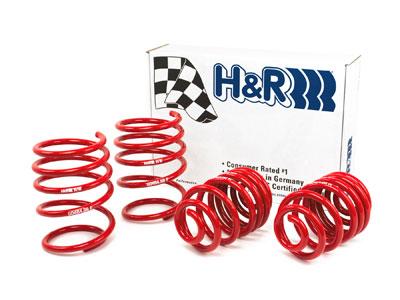 H&R 2001–2006 Race Spring for BMW 325Ci Cabrio 330Ci Cabrio E46 – with Sport Suspension - OneFastShop