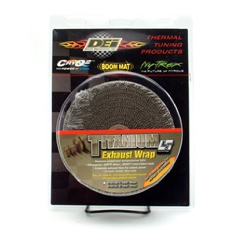 DEI Exhaust Wrap 2in x 50ft - Titanium.