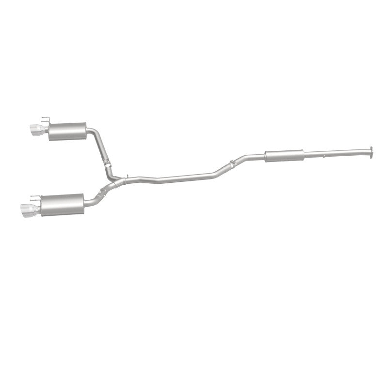 Magnaflow Street Series Cat-Back Exhaust System Honda Accord 3.5L V6 2.5in SS Dual Split Rear Polished Tip (2013-2017) - OneFastShop