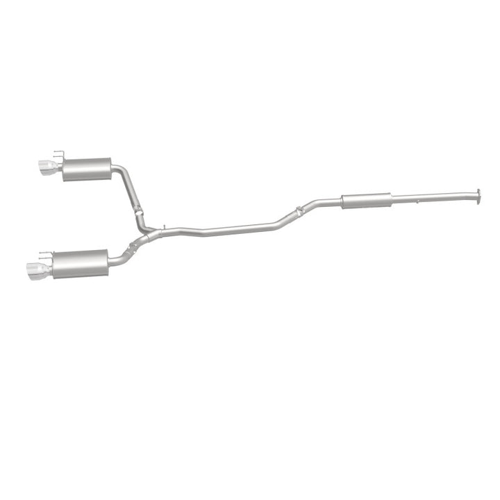 Magnaflow Street Series Cat-Back Exhaust System Honda Accord 3.5L V6 2.5in SS Dual Split Rear Polished Tip (2013-2017) - OneFastShop