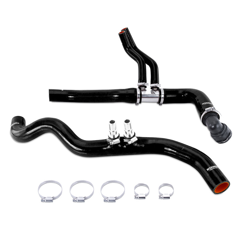 Silicone Coolant Hose Kit Black 15-19 Ford F150 3.5LEcoBoost - OneFastShop