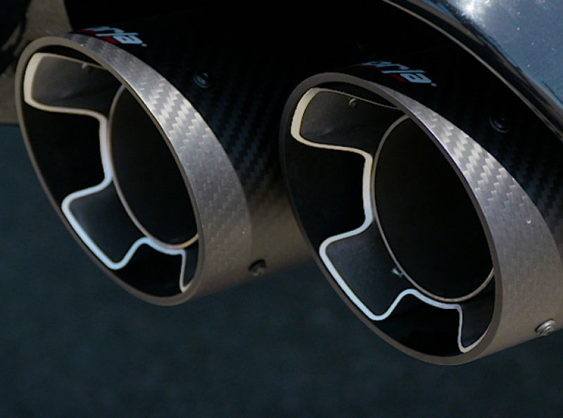 Borla Carbon Fiber Tip Kit 3in for 2018-2020 Jeep Grand Cherokee Trackhawk 6.2L V8 AT AWD