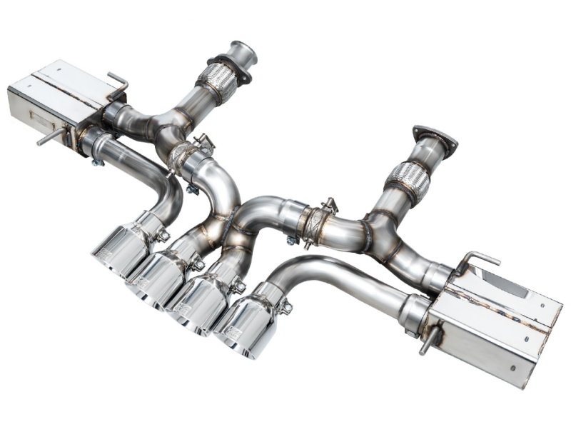AWE 23-25 Chevrolet C8 Corvette Z06 5.5L SwitchPath Exhaust - Chrome Silver Tips