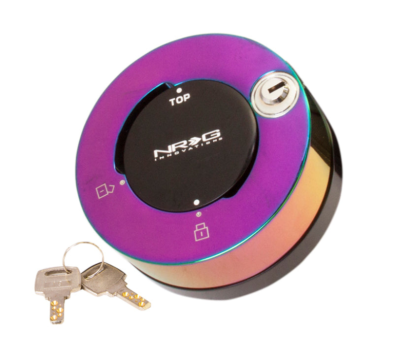 Nrg Quick Lock Neochrome Steering Wheel Lock - Neochrome