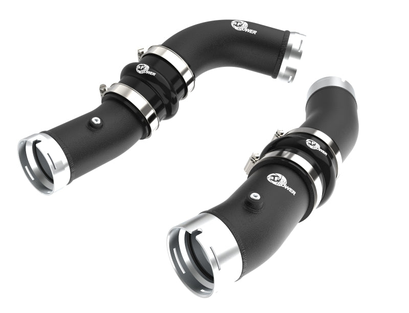 aFe BladeRunner Aluminum Charge Pipe Kit - Black for 2024+ Toyota Tacoma