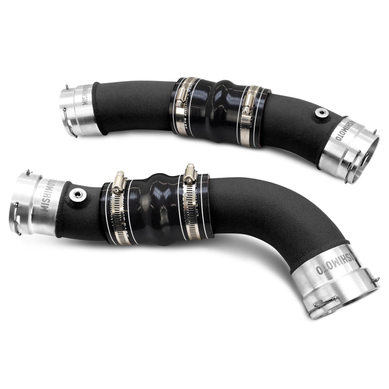 Mishimoto Performance Intercooler Kit - Toyota Tacoma 2024-2026 - Silver Core - Black Pipes, image 5