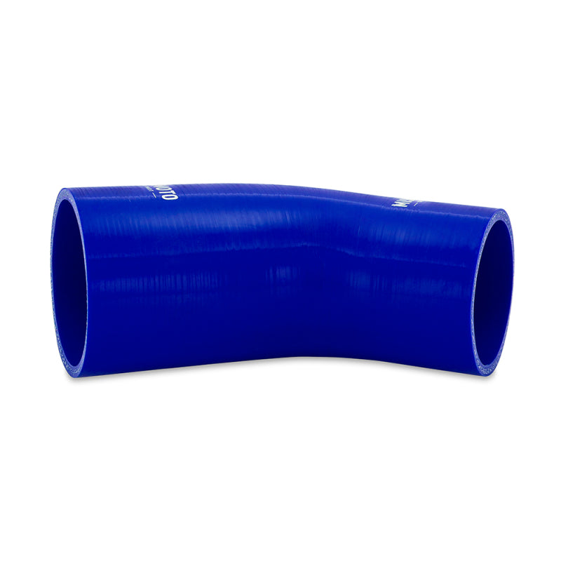 HKS Silicone Reducer Coupler 45 Degree 2.25in to 2.5in Blue - OneFastShop