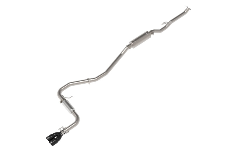 aFe POWER Takeda 2.5 in. 304 SS Cat-Back Exhaust for 2022–2025 Honda Civic L4-2.0L with Black Tips