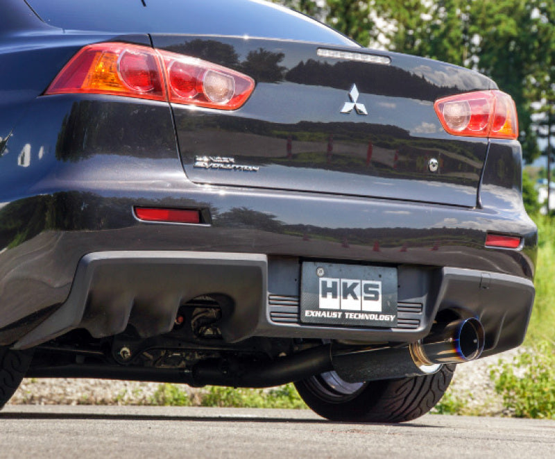 HKS Racing Muffler Lancer EVO-X USA
