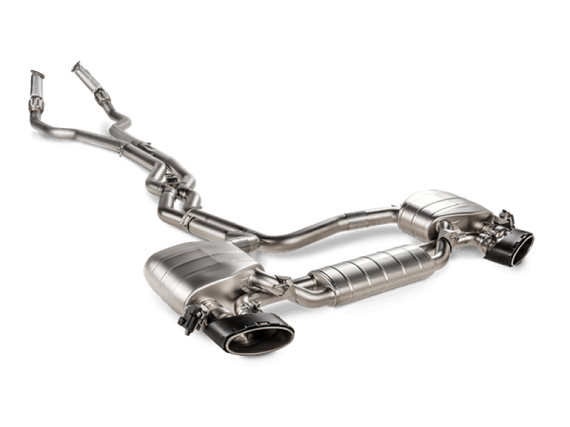Akrapovic Link-Pipe Set Stainless Steel for 2020 Audi RS6 Avant/RS7 Sportback (C8)