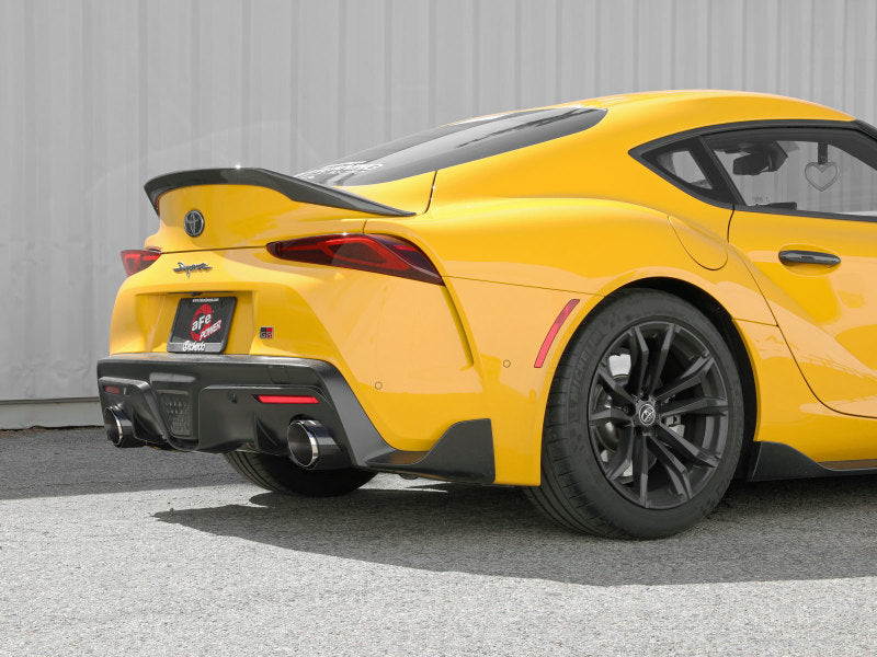 Afe Power Takeda Exhaust System with Carbon Tips for 2021 Toyota Supra 2.0L