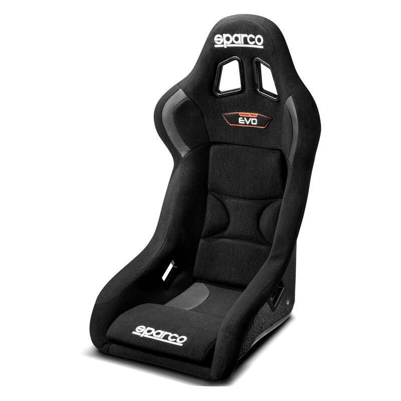 Sparco EVO Carbon Fiber Racing Seat - Size Medium - Black