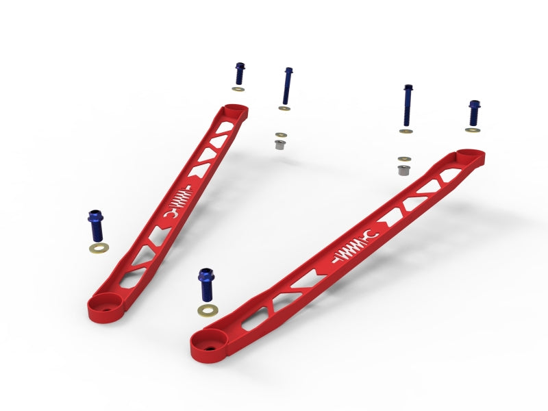 AFe Control 304 Stainless Steel Front Suspension Strut Brace Red - Toyota GR Supra (A90) 20-21