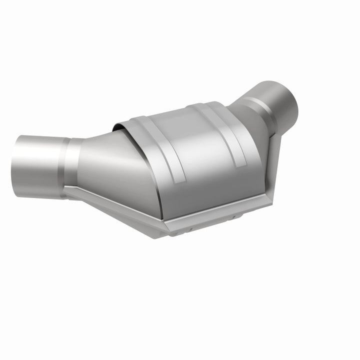 MagnaFlow Universal Catalytic Converter 2.25 Angled In/Out - Ford Expedition F-150, Mercedes-Benz ML430, Saab 9-5 - OneFastShop