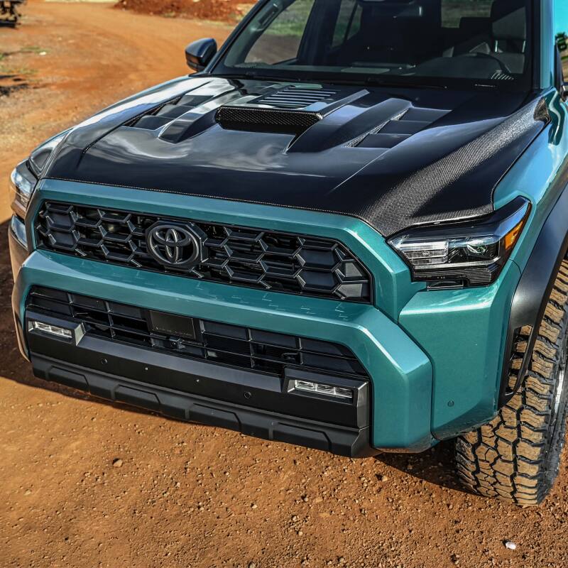 Seibon TS-Style Carbon Fiber Hood for 2024 Toyota Tacoma