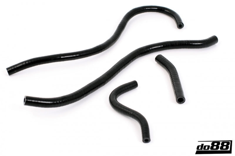 do88 Silicone Vacuum Hose Kit - Porsche 930 Turbo 1978-1989 - Black