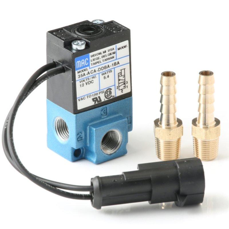 GFB G-Force Solenoid Includes 2 Hosetails for Boost Controllers - OneFastShop