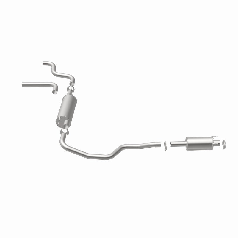 MagnaFlow BRE Exhaust Kit Complete Direct Fit Replacement for 1985–1993 Volvo 244 245 240 2.3L - OneFastShop