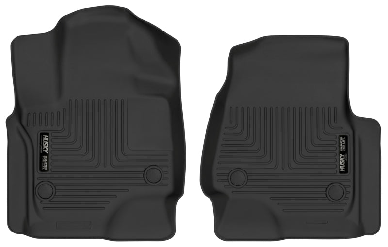 Husky Liners X-Act Contour Black Front Floor Liners for 18-22 Ford Expedition / 18-19 Lincoln Navigator - OneFastShop