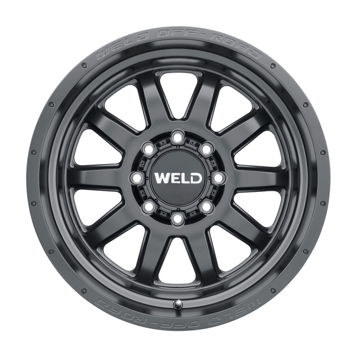 Weld Off-Road W101 Wheel – 20X12 Stealth 8X165.1 ET-44 BS4.75 Satin Black (125.1) - OneFastShop