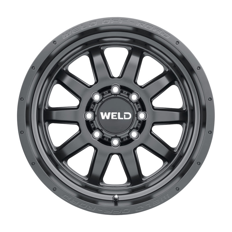Weld Off-Road W101 20X12 Stealth Wheel 6X135 6X139.7 ET-44 BS4.75 Satin Black (106.1) - OneFastShop