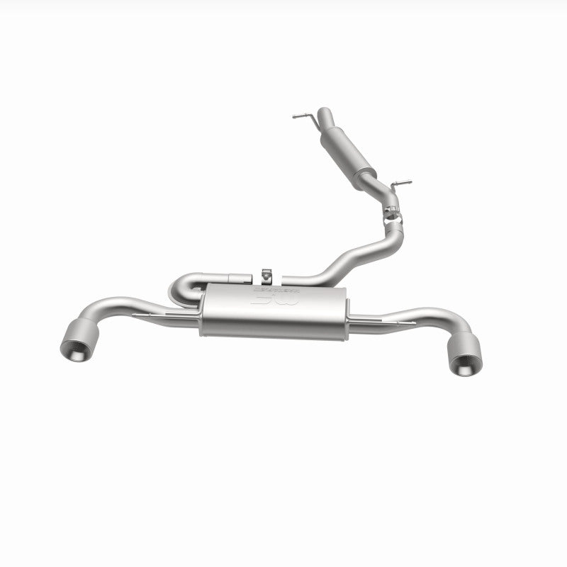 MagnaFlow SYS Cat-Back Exhaust for 2008–2009 Audi TT Quattro 3.2L Comp