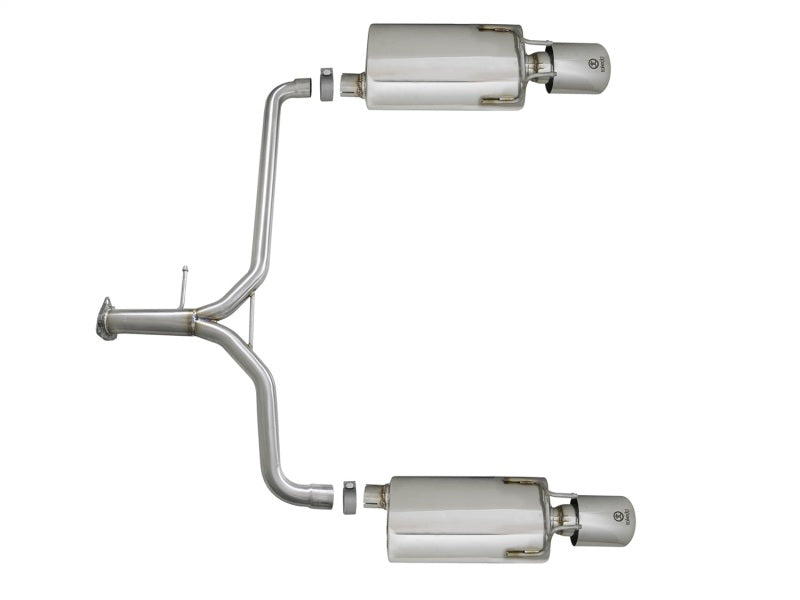 Afe Takeda Exhaust Axle-Back System for 13 Honda Accord Sport Sedan 2.4L L4