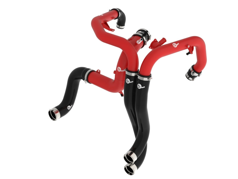 aFe Charge Pipe BladeRunner Aluminum Red 22-24 BroncoRaptor - OneFastShop