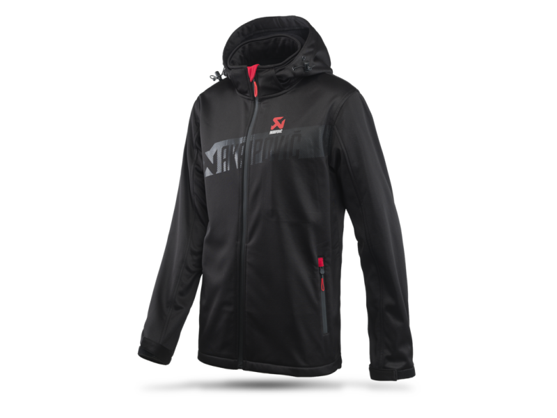 Akrapovic Mens Corpo Softshell Jacket Black L