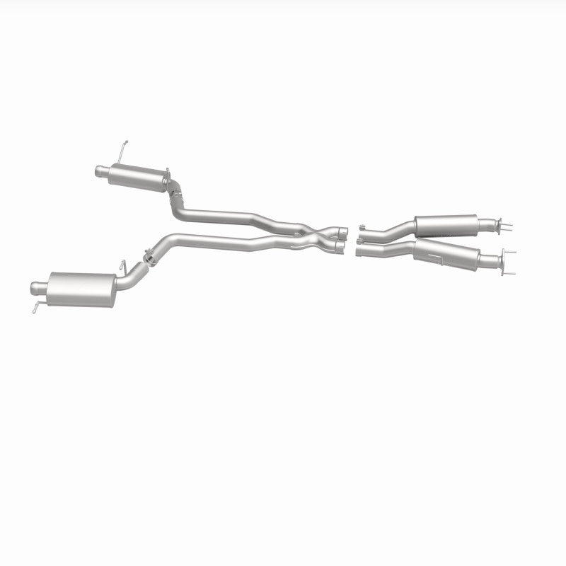 MagnaFlow Stainless Cat Back Exhaust System - Jeep Grand Cherokee V8 6.4L Dual Split Rear Exit