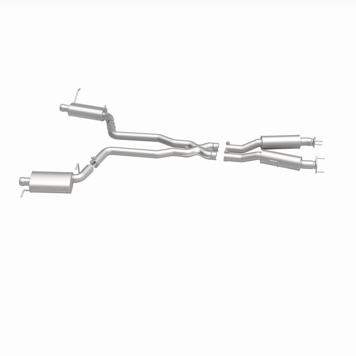MagnaFlow Stainless Cat Back Exhaust System - Jeep Grand Cherokee V8 6.4L Dual Split Rear Exit