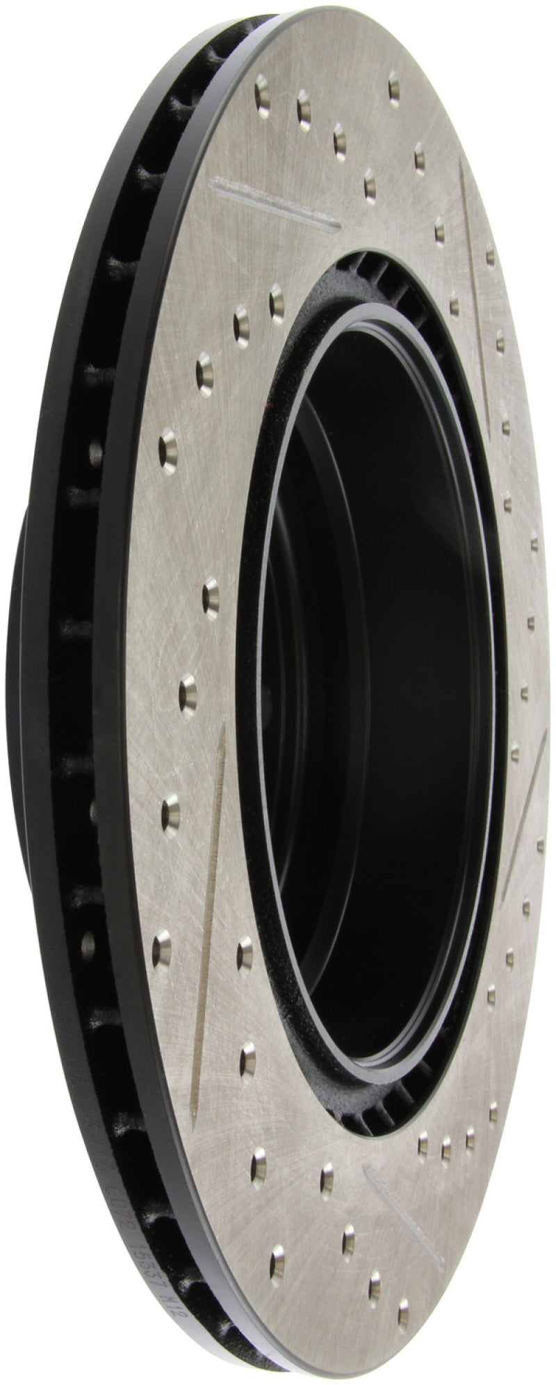 StopTech Slotted & Drilled Right Rear Rotor for 06 BMW 330 07-09 BMW 335 - OneFastShop