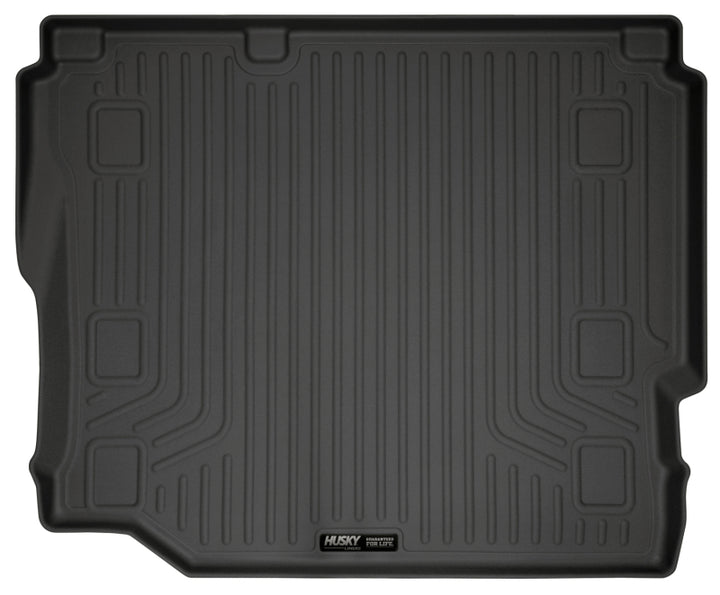 Husky Liners WeatherBeater Black Rear Cargo Liner for 19-24 Jeep Wrangler JLU