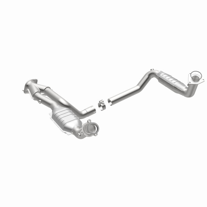 Magnaflow Direct Fit Y-Pipe Assembly 2wd for 02-06 Cadillac Truck 5.3L Dual Converter Compatible with Chevy Truck 99-07 - OneFastShop
