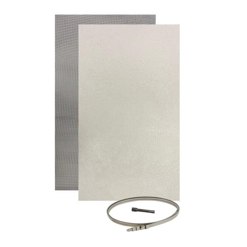 DEI Universal Muffler Shield Kit with Stainless Steel Ties