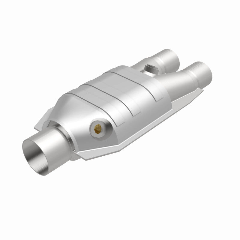 Magnaflow Universal Catalytic Converter 2.5 Inch Single Dual O2 Sensor Port Stainless Steel EPA Compliant