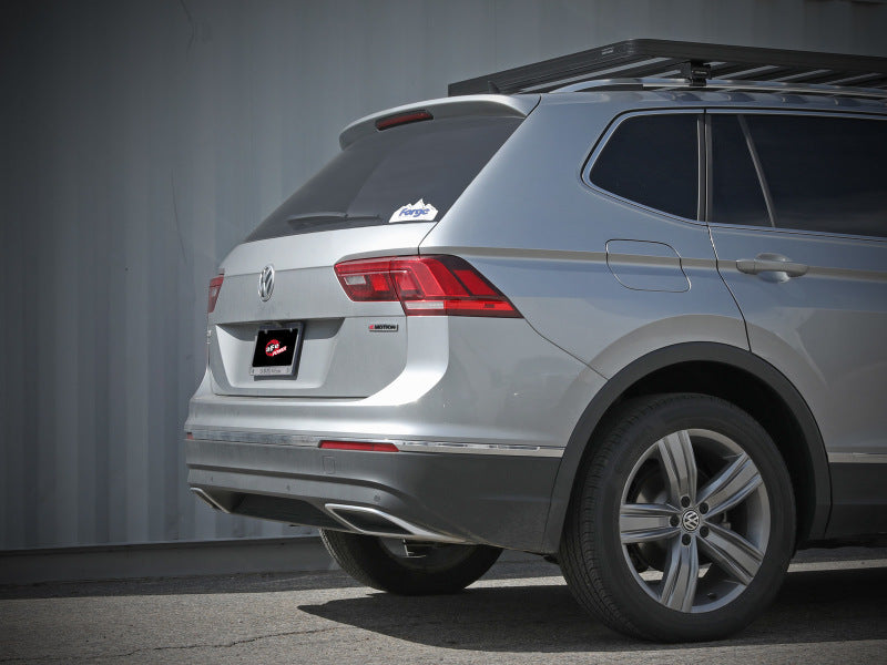 aFe MACH Force-Xp 3in 2 1/2in SS Cat Back Exhaust System VW Tiguan 2018-2022 2.0 AWD 110in Wheelbase