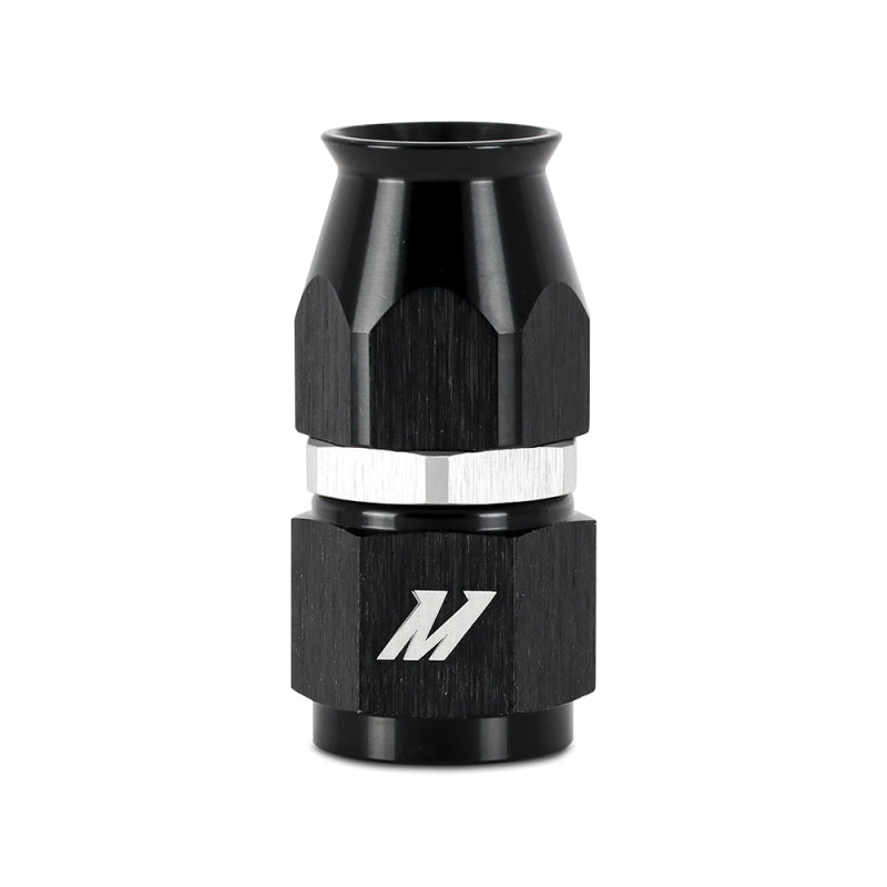 Mishimoto AN6 Aluminum PTFE Straight Fitting Black
