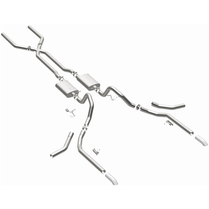 Magnaflow Crossmember-Back Performance Exhaust for 65-68 Chevy Impala All V8 Multiple Exit Options - OneFastShop